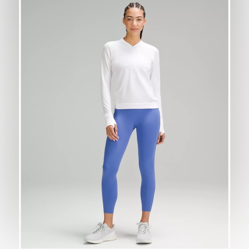 Lululemon Fast and Free High-Rise Crop 23” Pockets - Picture 7 of 15